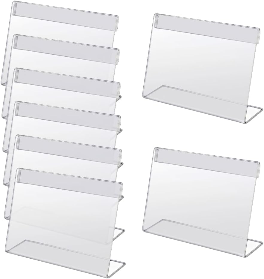 GSHLLO 20 Pcs 5 x 8cm Mini Sign Display Holder Small Philippines | Ubuy