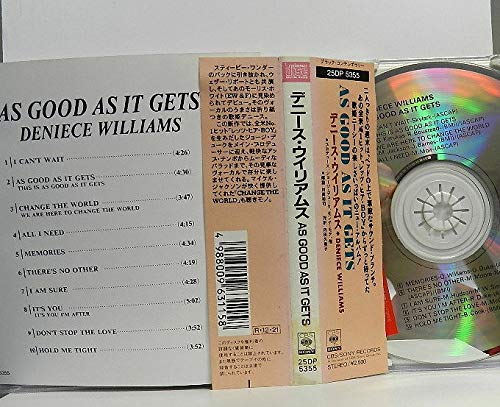 DENIECE WILLIAMS - As Good As It Gets - CD