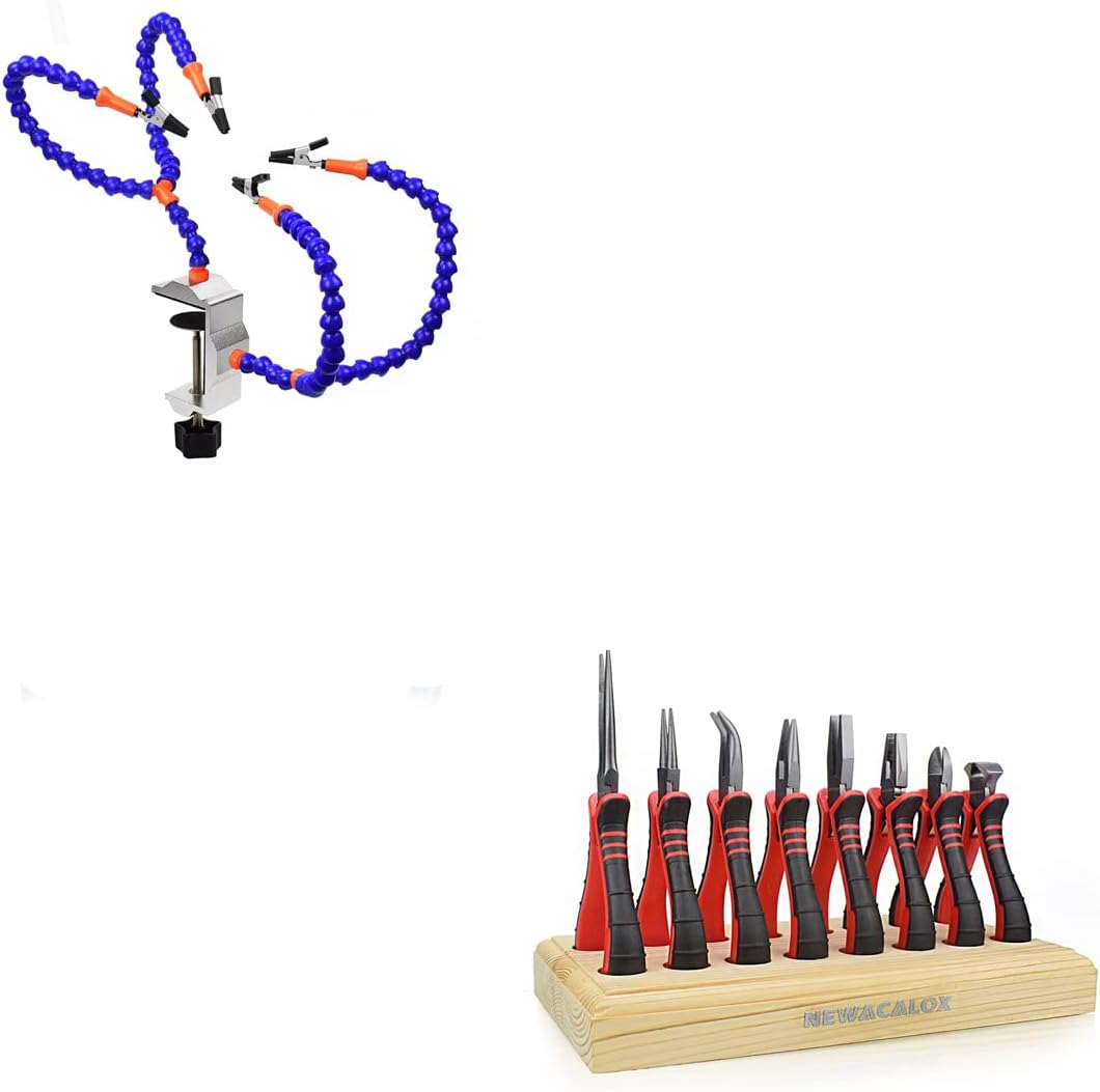 NEWACALOXpliers set with helping clamp