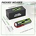 OVONIC 3S Lipo Battery 5200mAh 11.1V 80C RC Battery with Dean-Style T Connector for RC Car Boat Truck Helicopter Airplane Racing Models