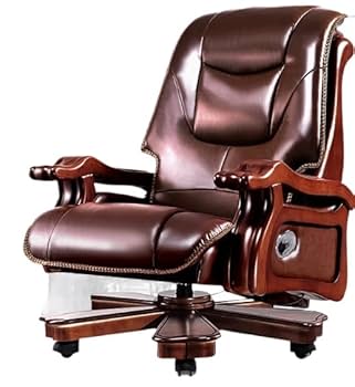 美品　Davis Furniture　総本革　エグゼクティブチェア　デスクチェア オフィスチェア 本革 エグゼクティブチェア フットレスト付き 肘