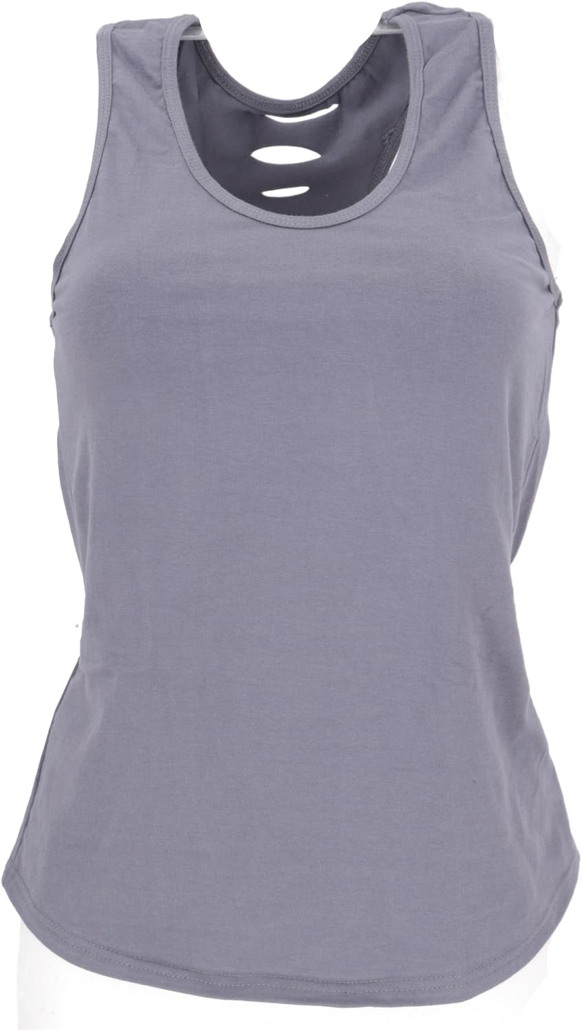 Guru-Shop Goa Psytrance Top, Pixi Top, Yoga Top, Mujer, Algodón, Tops & T-Shirts Alternativa Ropa Negro 40