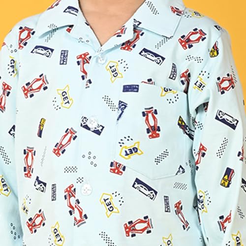 Image of Jam & Sugar Boys Cotton Printed Night Suit Set