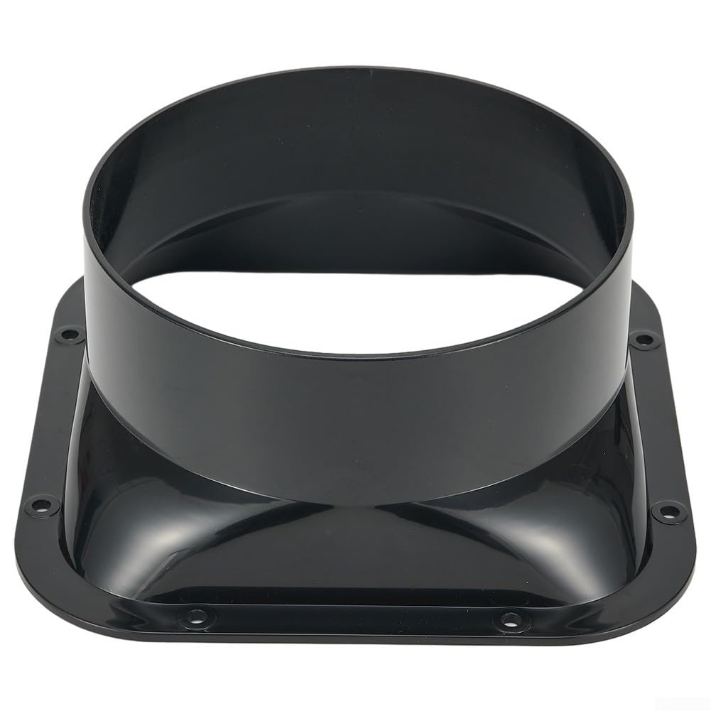 Connecteur De Conduit à Bride Carrée En Plastique ABS Pour Tuyau De 100