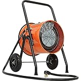 Global Industrial Portable Salamander Heater with 8'L Cord, 240V, 10KW, 34120 BTU