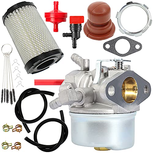 Kit carburateur pour Tecumseh 640339 LEV90 et LV148EA motorisation de tondeuse