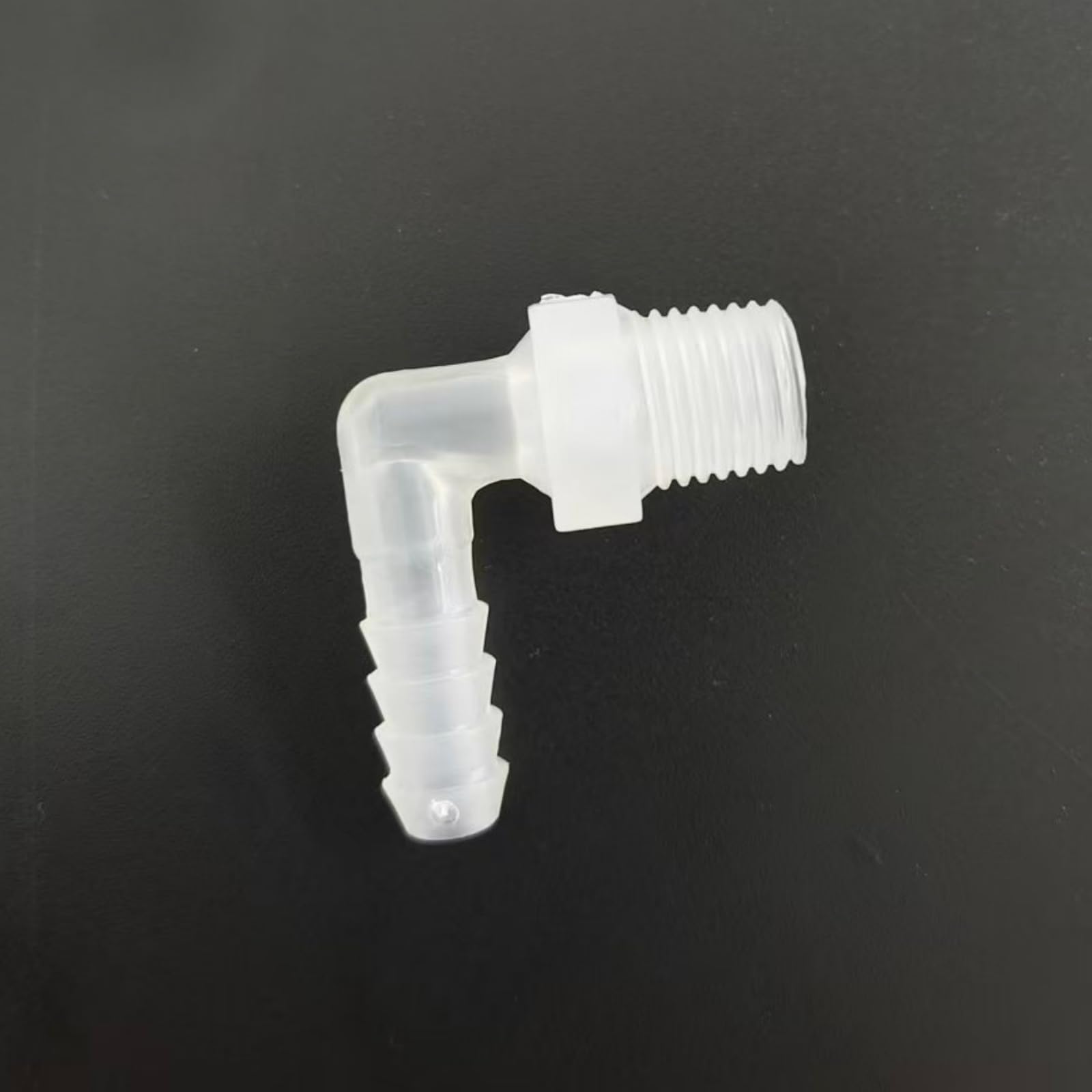 25-pak 1/4G męskie złącze gwintowe - plastikowe łączniki rurowe z kolcami wielokrotnego użytku wielokrotnego użytku(1/4inch L-Type)