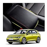 accesorios interior golf 7 Instalación sencilla: los bordes de la cubierta del reposabrazos se fijan con gomas elásticas. La instalación es simple y muy estable.