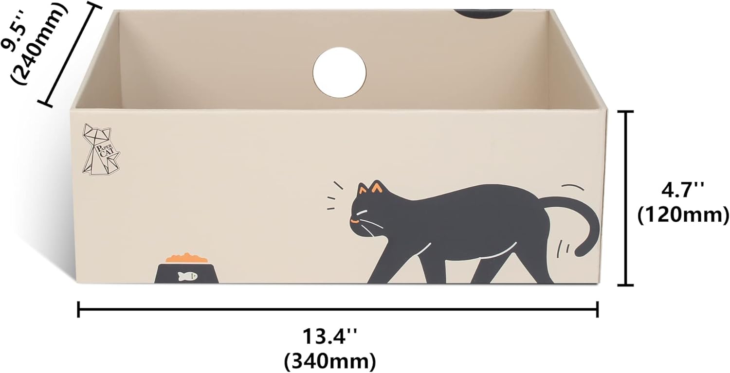 Papercat スクラッチパッド 猫スクラッチャー 段ボール箱