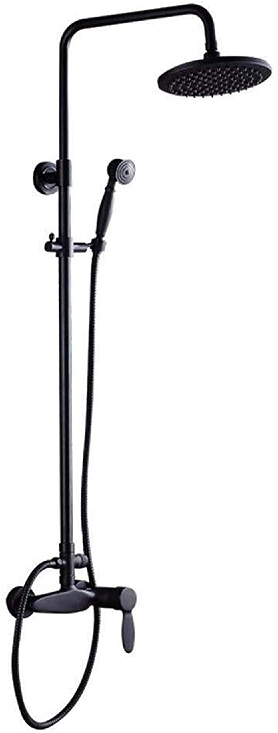 Robinetterie thermostatique bronze noir pour éliminer les variations de température en douche