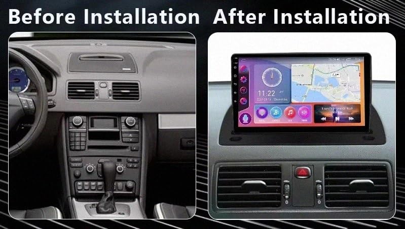 Carplay para Volvo XC90 2004-2014 radio Android Auto inalámbrico pantalla bluetooth 2