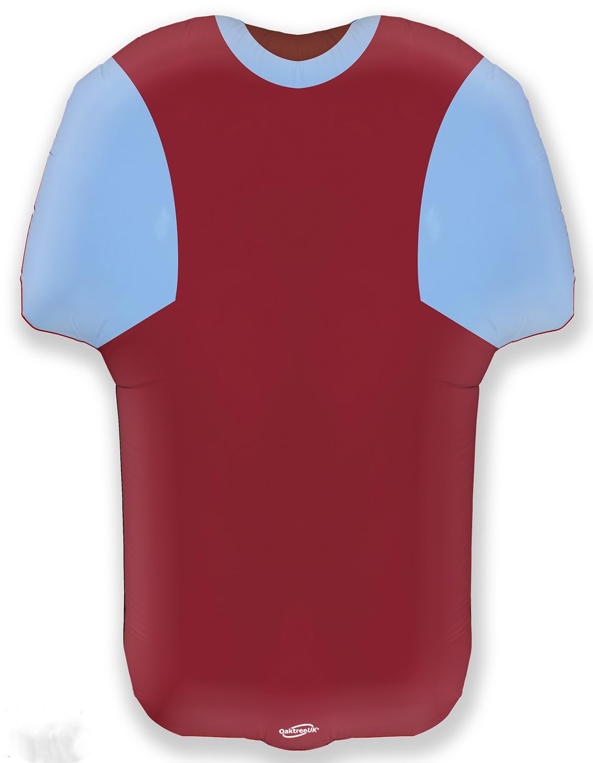 Oaktree 24" Shape Sports Shirt Blue/Claret Foil Balloon
