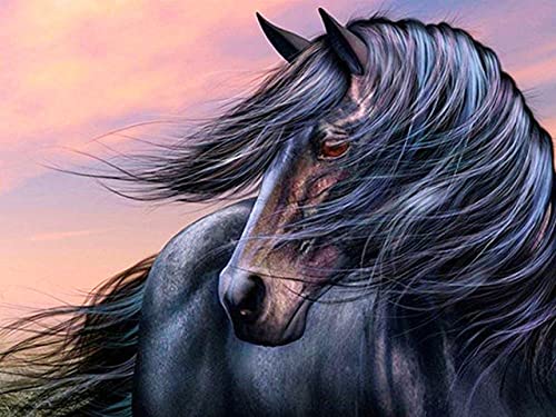 TTTTYYY 6000 teiliges Puzzle für Erwachsene -Horse- 6000 Puzzleteile hochwertige recycelbare Materialien und…