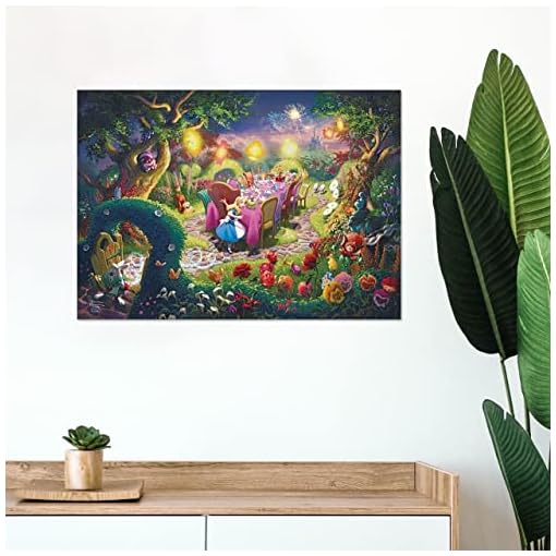 Disney – Mad Hatter’s Tea Party - 24” x 17 wall art - Image 5