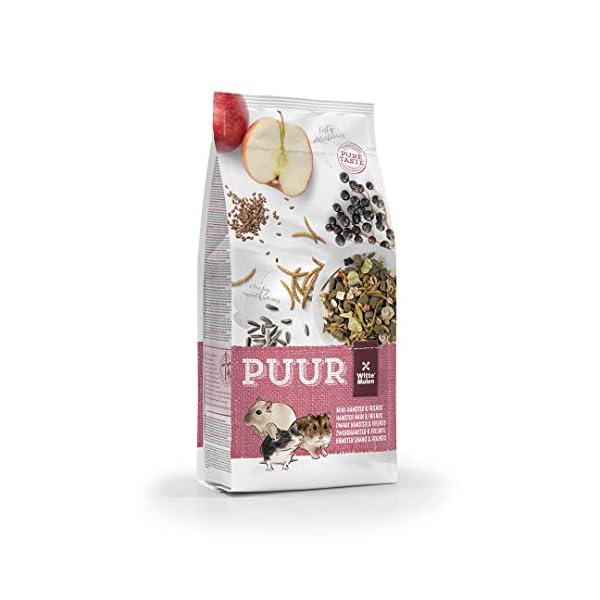Puur Futter für Zwerghamster/Rennmäuse/Mäuse, 1er Pack (1 x 400 g)