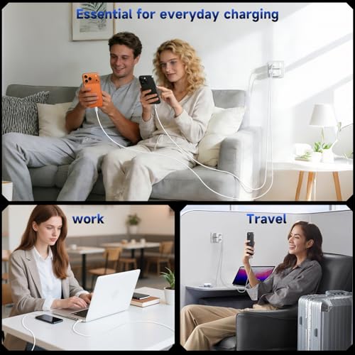 50% Off 3-Pack 20W Fast iPhone Charger with 6FT Cable