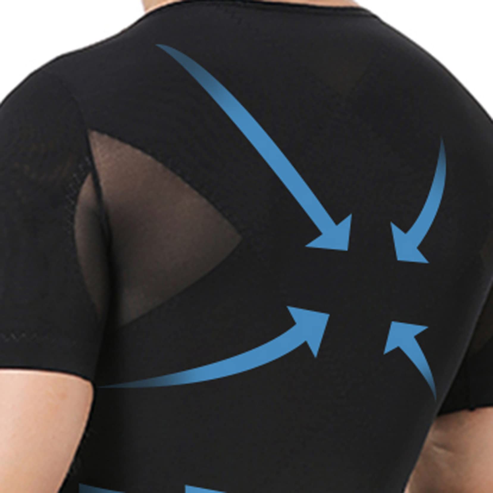 męski trymer do talii body shaper - obcisłe koszulki kompresyjne dla sportowców - oddychają podkoszulki wyszczuplają na siłownię