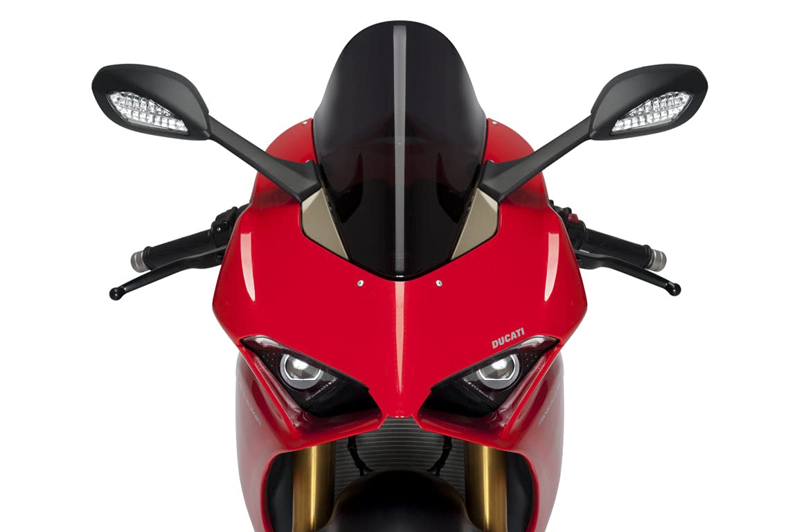 Puig 9690N Cupolino R-Racer protezione aggiuntiva, Nero