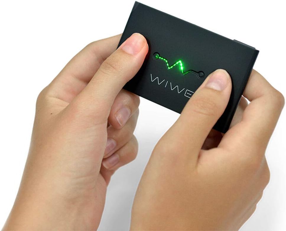 WIWE ECG measuring device with HRV black - mobile heart monitor