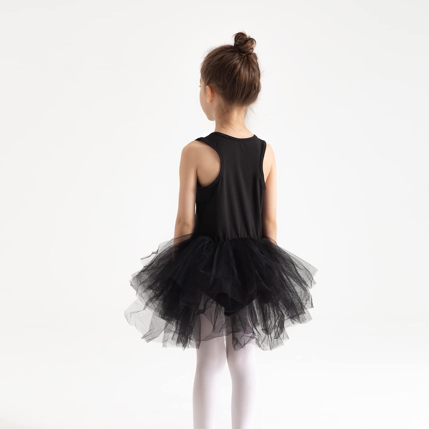 Tutu.kk Girls' Camisole Dance Tutu Leotard with Fluffy 4-Layers Ballet Dress for Ballerina (12 Months - 7 Years) - Image 4
