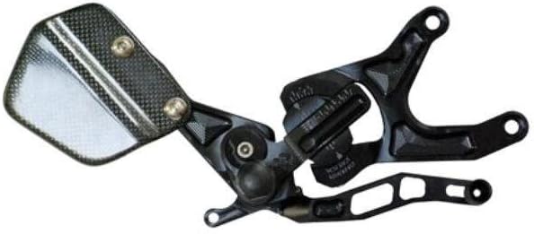 Gilles Tooling REARSET-BLK 1190 RC8 08-09 Foot Controls Rearsets BLK BLKKTM 1190 RC8 08-09 - VCR-KT02-B