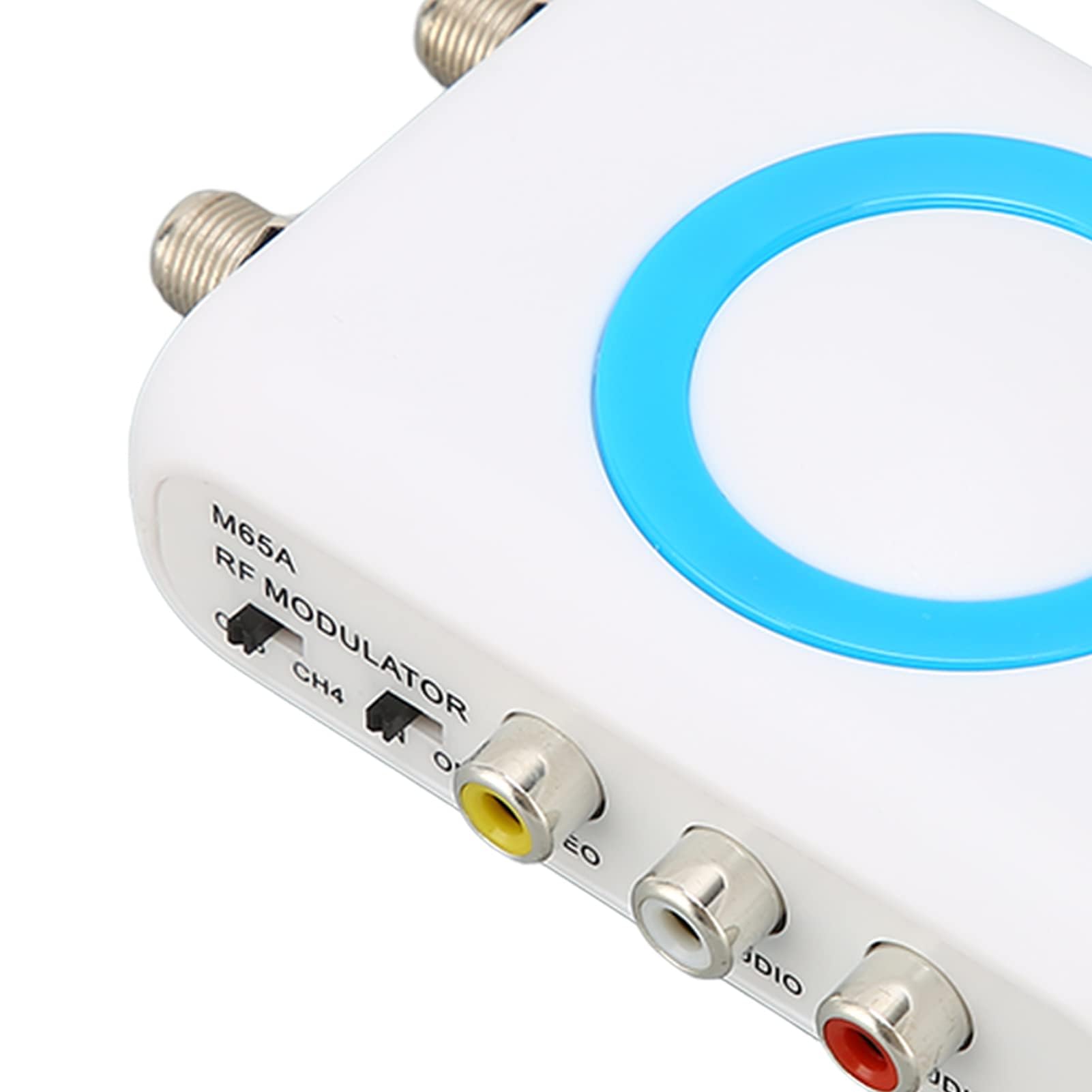 HF Modulator, RF Modulator HD Multimedia Schnittstelleneingang AV Ausgang HF Ausgang Professioneller HD VHF Demodulator Konverter für CATV System Unterstützt NTSC und PAL TV Format