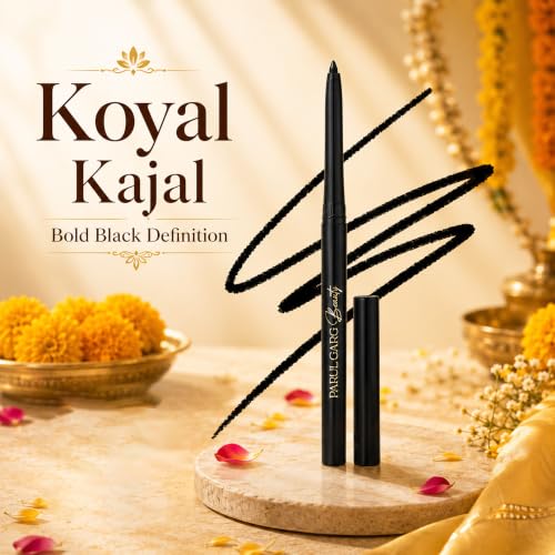 Image of Parul Garg Beauty Haldi Celebration Gift Pack | Festive Makeup Gift Set with Fire Lily Silk Matte Liquid Lipstick, Kajal, Utsav Bindi Patta with Basanti Yellow Potli for Women