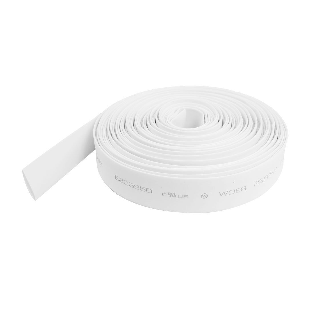 Tubo Termoretraibile Bianco Yongli 70mm (2,75") – 10 Piedi, Rapporto 2:1, Poliolefina - Foto 2