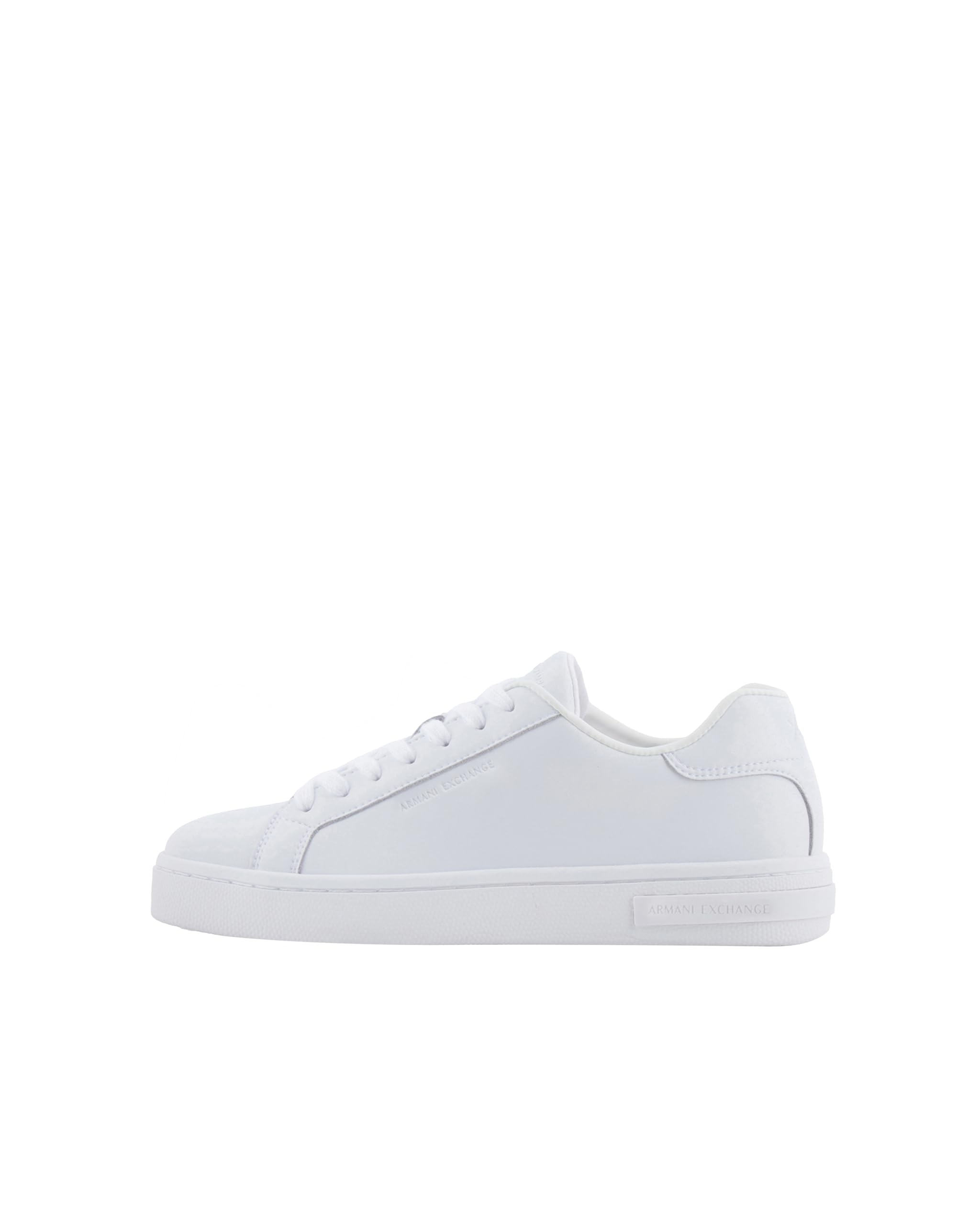 Armani Exchange Women's London Sneaker, Op White Op White, 2.5 UK