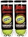Penn Championship High Altitude Head Tennis Balls – 2 Pack 6 Balls Yellow - USTA & ITF Approved - Official Ball of The United States Tennis Association Leagues - Natural Rubber for consistent Play