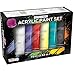 U.S. Art Supply Professional 12 Color Set of Acrylic Paint in Extra-Large 75ml Tubes - Rich Pigment Vivid Colors for Artists, Students, Beginners, Kids, Adults - Canvas, Portrait Paintings, Wood