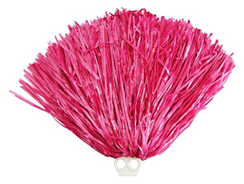 Funny Fashion Cheerleader Pompon mit Ringgriff 1 Stück Pink