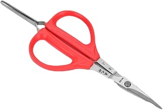 ぶどうはさみ22 センチメートル ステンレス鋼 ぶどう切りはさみブドウ用剪定はさみ ピンセット付き ぶどうはさみ2-in-1 ブドウ用はさみピンセット | ソフトグリップ付きの庭、果物、ブドウ用の丈夫なはさみとピンセット