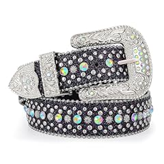 Silvery Rhinestone/ Black