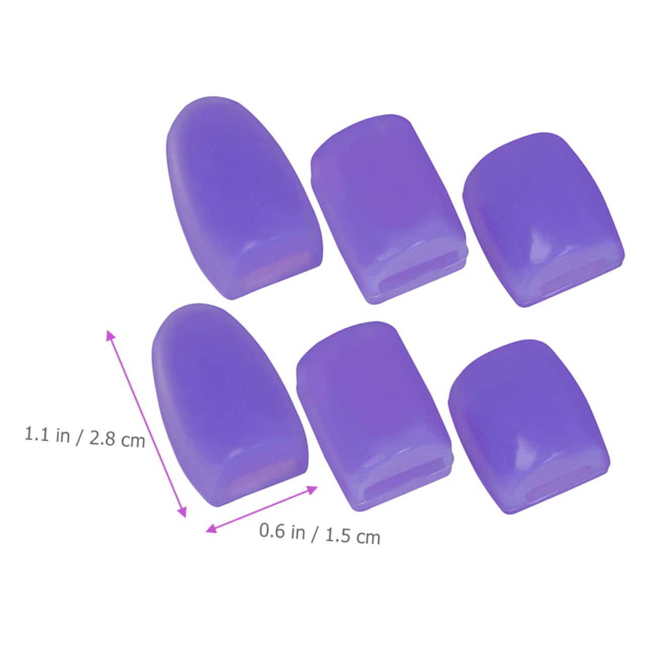 HANABASS 6Pcs Saxophone Side Key Silicone Cover Music Instrument Protection for Alto Sax Accessories Fit for Enhanced Sound and Performance