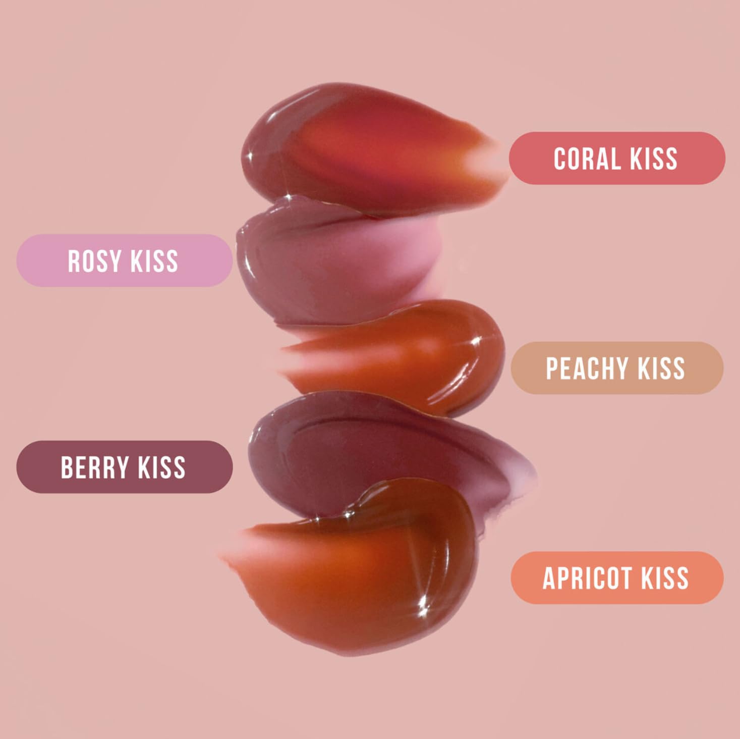 HUDA BEAUTY Lip Blush Cream Lip & Cheek Stain Rosy Kiss - Image 4