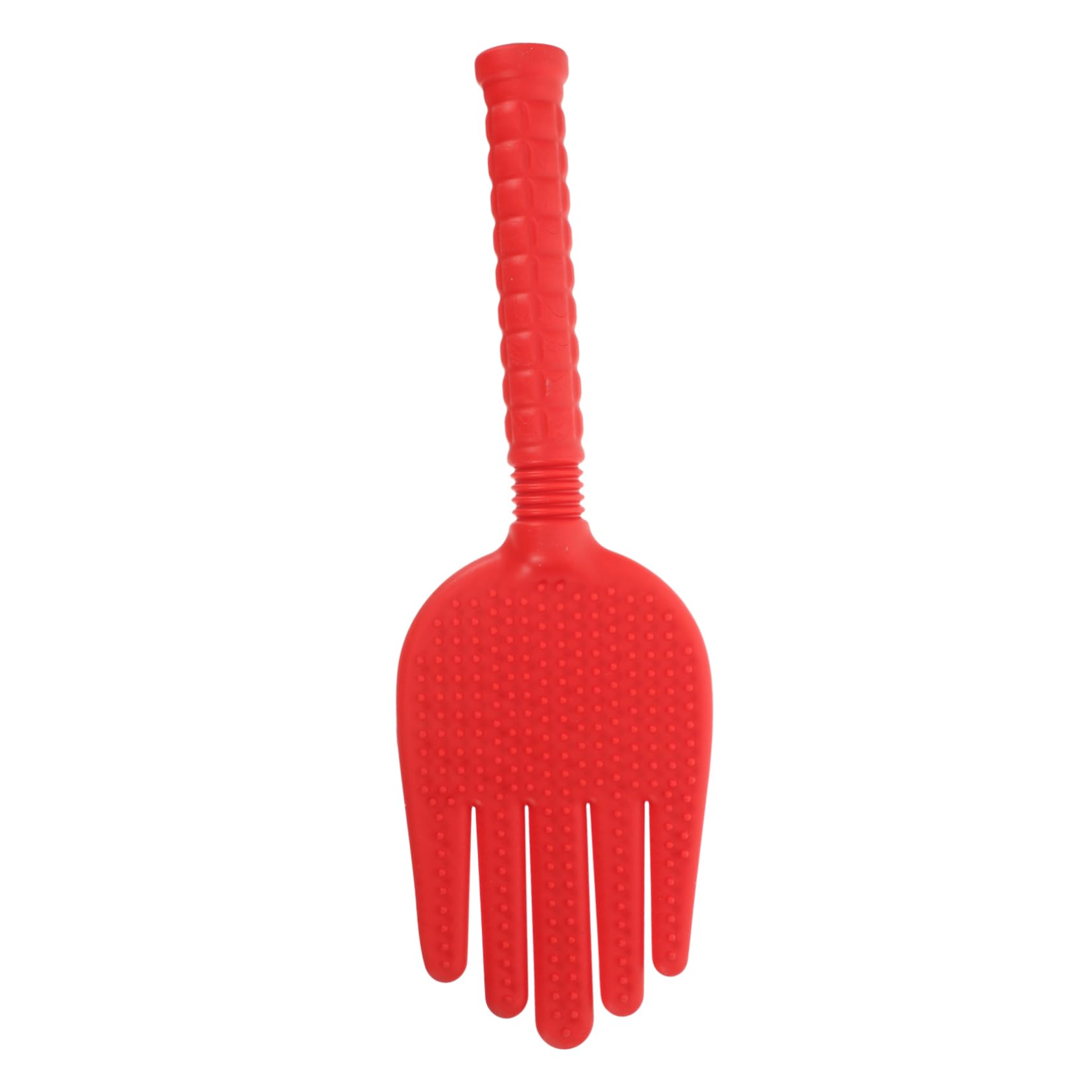 4 Pezzi Strumento di massaggio corporeo massaggiatore bob portatile mano pacca sul corpo massaggio a spalla Attrezzatura da massaggio colpetto Gel di silice rosso