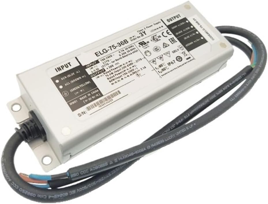 防水 LED 電源 ELG-75-36B-3Y 75W スリーインワン調光 IP67