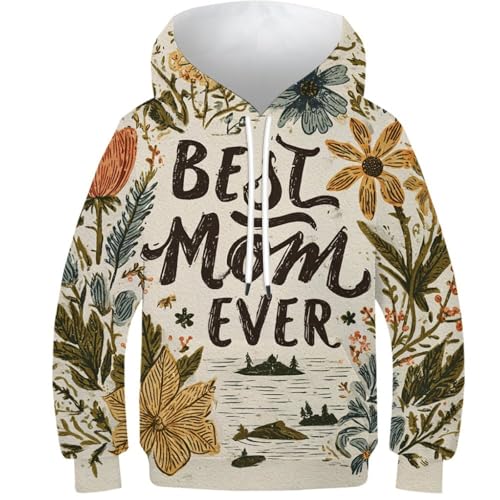 Sweat enfant Meilleure Maman du Monde pull original 12-14 ans