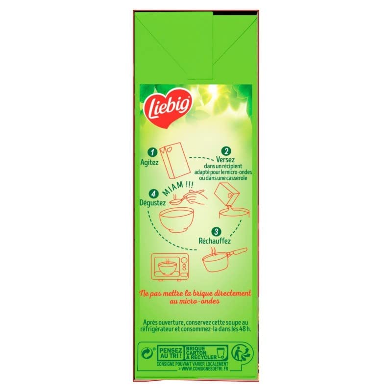 LIEBIG - Soupe À La Chinoise Légumes Et Vermicelles Briques 2X30Cl - Lot De 4 - Offre Special