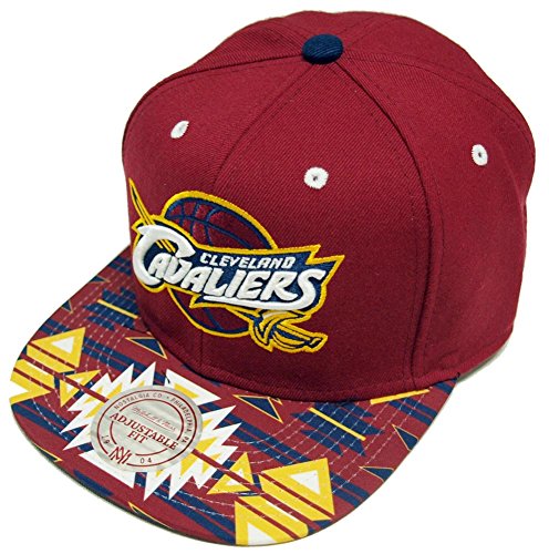 Mitchell & Ness Gtech Cleveland Cavaliers Snapback Cap EU250 Kappe Basecap Red