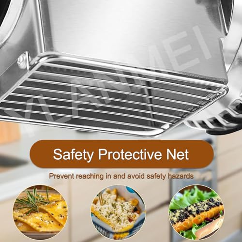 Rallador eléctrico para queso con motor potente y cubeta acero miniatura 4