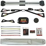 Bullworker Classic Flo Bundle Isometric Strength Training and Portable Fitness Equipment for Total Body Fitness