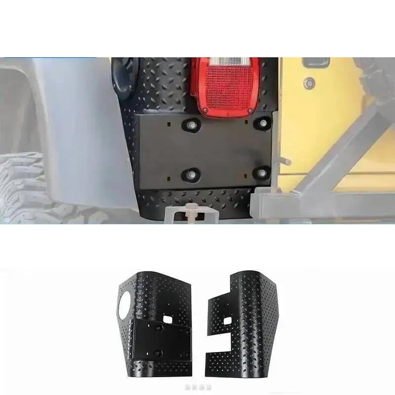 Coque extérieure feu arrière Wrangler TJ cache de protection d'angle robuste
