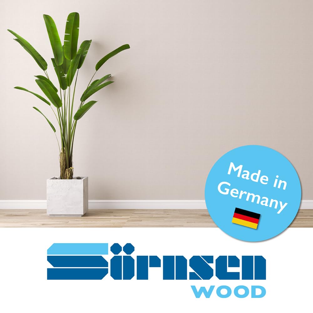 Sockelleiste MDF – 16x95x2440 mm, 10 Stück, weiß RAL 9016 lackiert