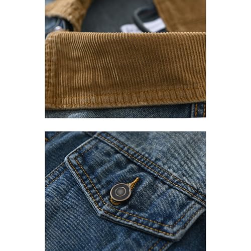 Chaqueta denim para hombre estilo retro casual miniatura 2