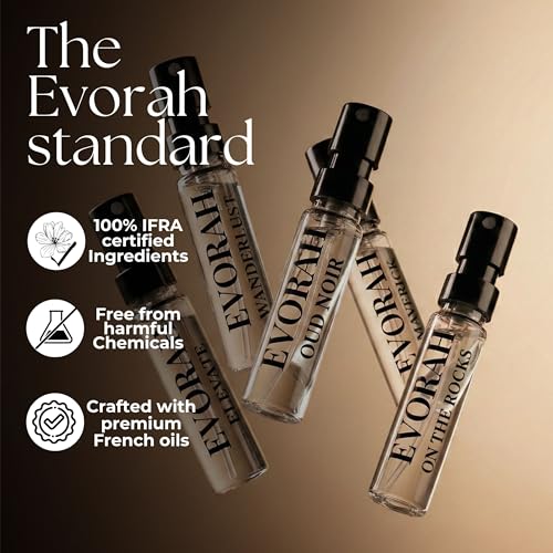Image of House Of Evorah Men's Fragrance Tester Set (5 X 2 ml) - Woody, Musky & Spicy Scents | Perfume For Man | Perfume For Men
