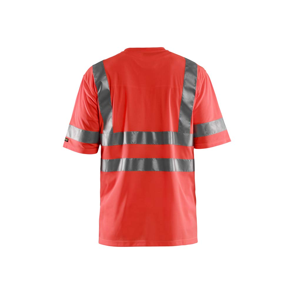 Blaklader 34131009 HI-VIS T-SHIRT, Haute visibilité rouge, taille XS