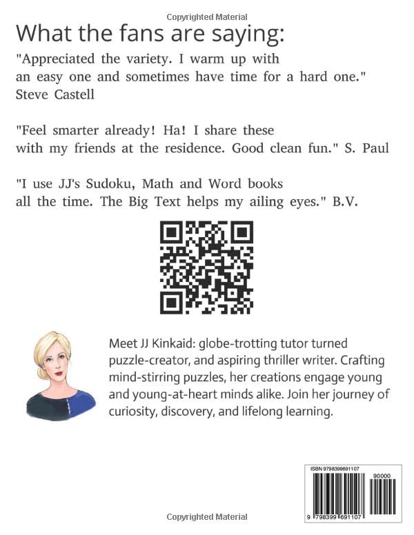 Vista 2 de Summer 2023 Brain Training Sudoku (Puzzlers)