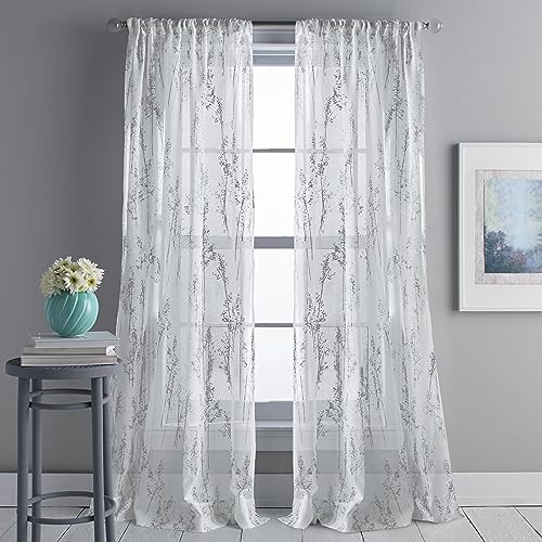 dkny cloud white curtains